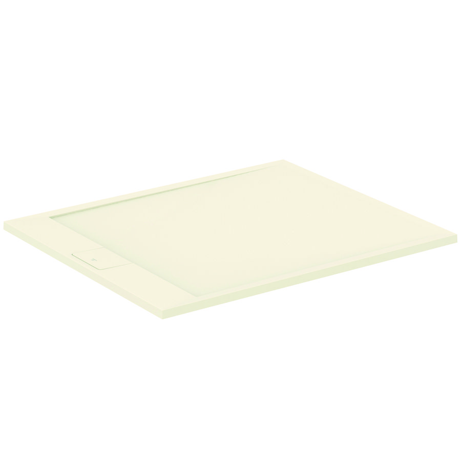 Douchebak I.LIFE ultra flat solid composiet 120x100cm rechthoekig zandbeige