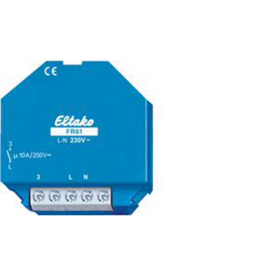 Elektr. inbouw-veldvrijrelais,230V AC,1 maakct. 10A/250V AC