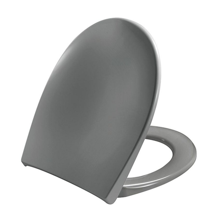 Closetzitting SCANDINAVIA PLUS antracietgrijs softclose en liftoff boutlengte 60mm D05