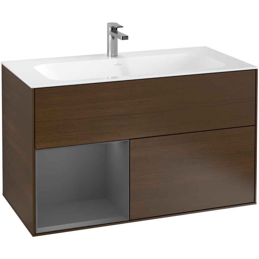 Wastafelonderkast Finion 996x591x498mm W.Veneer G030GKGN