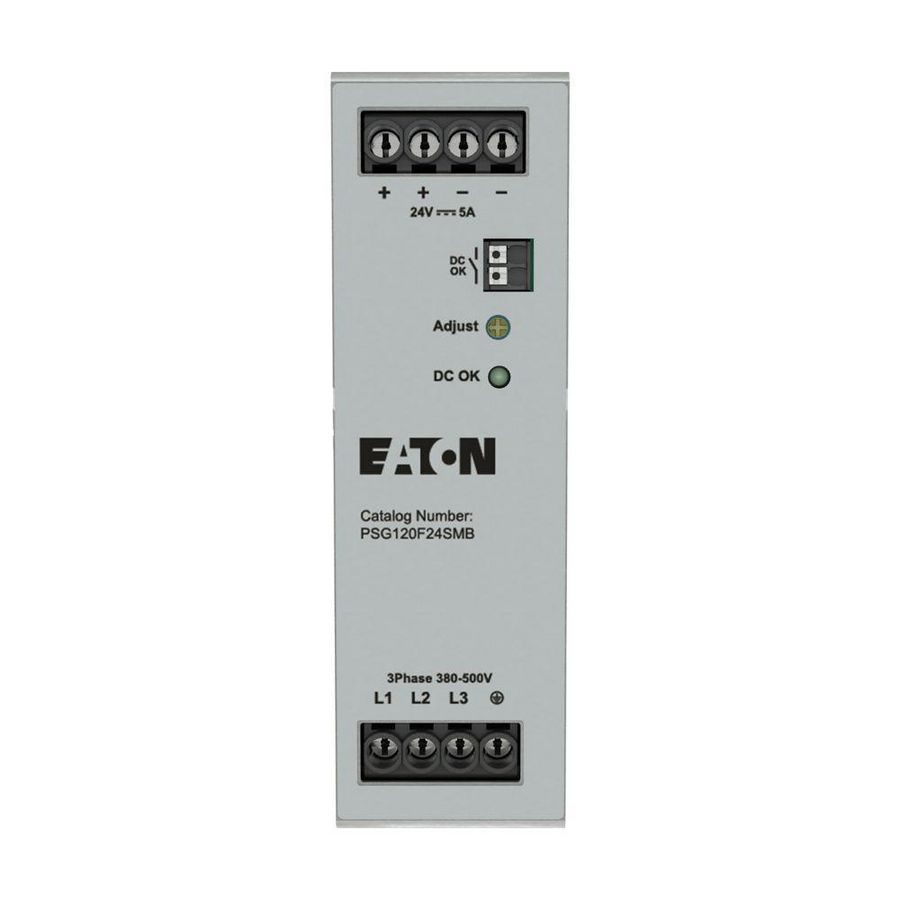 Voeding pri. 320-575VAC sec. 24VDC 120W 5A