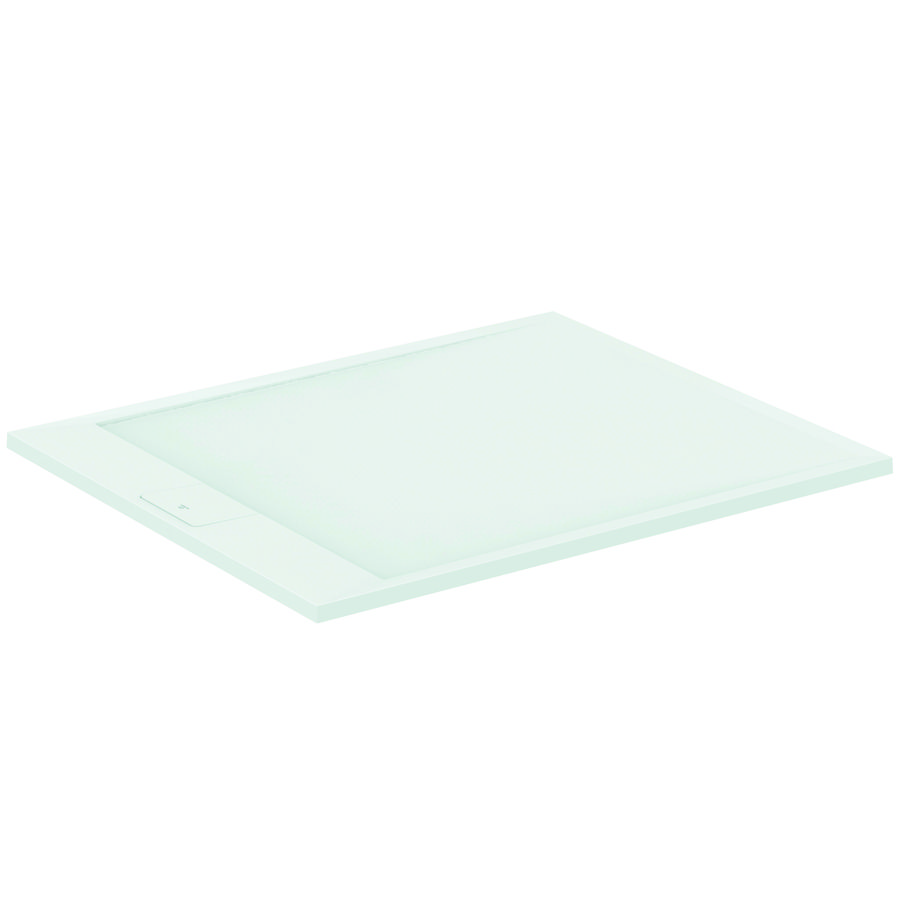 Douchebak I.LIFE ultra flat solid composiet 120x100cm rechthoekig wit