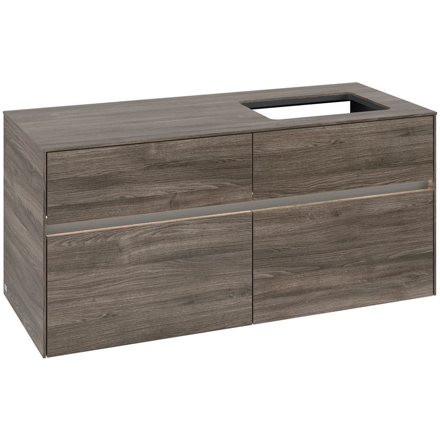 Wastafelonderkast Collaro 1200x548x500mm Sto.Oak C114B0RK