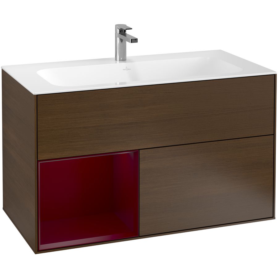 Wastafelonderkast Finion 996x591x498mm W.Veneer G030HBGN