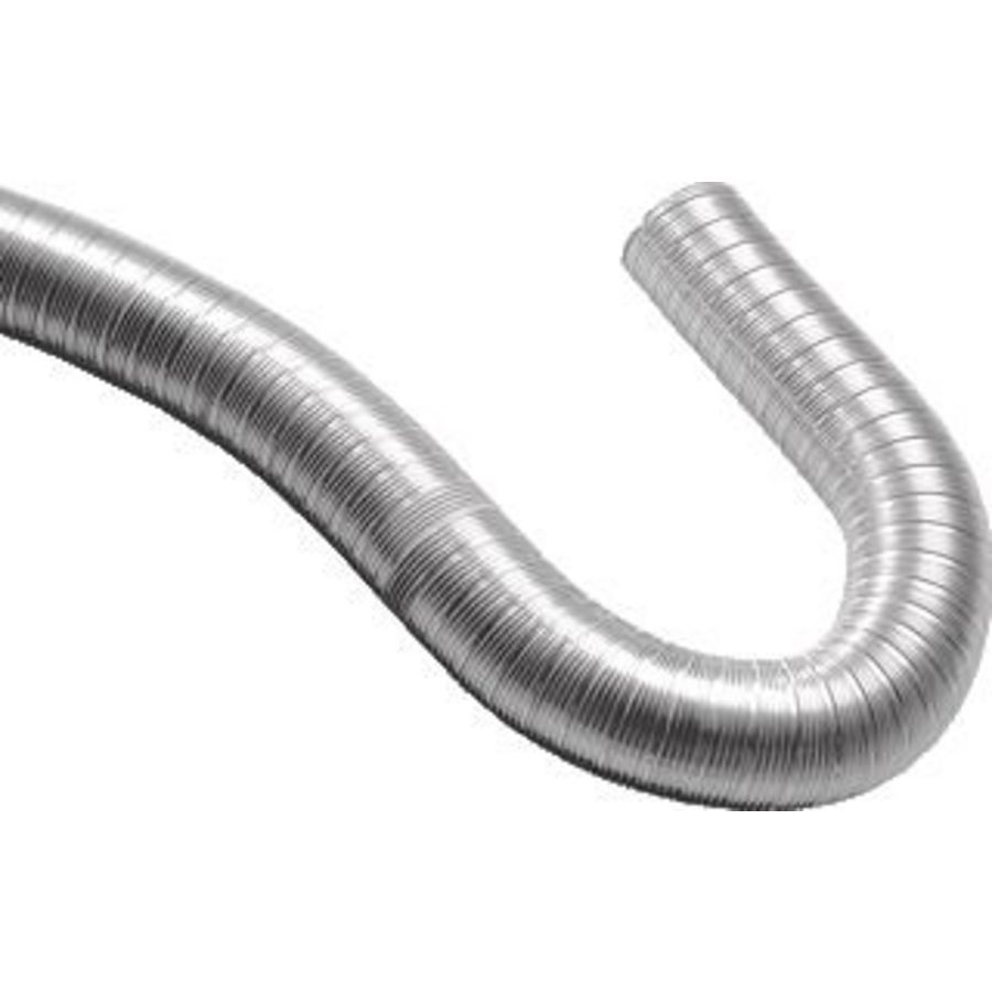 Rol a 8mtr. rookgasafvoerleiding RVS flexibel INOX TWIN 316TI Ø130mm dubbelwandig tbv open haard / houtkachel