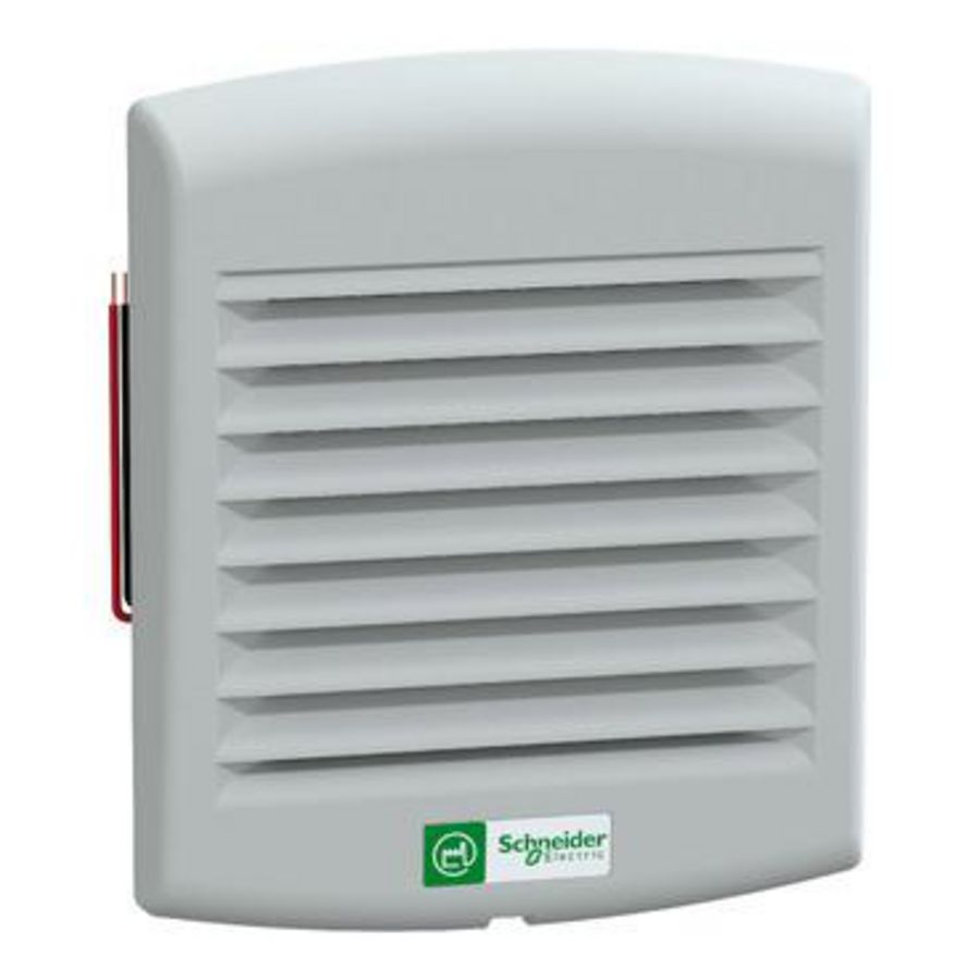 Geforceerde ventilatie IP54 38m3/u 24V DC ClimaSys