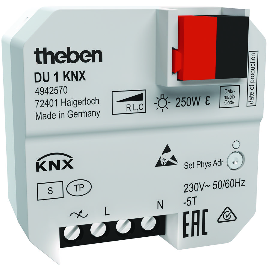 Inbouw dimactor 1 kanaal KNX