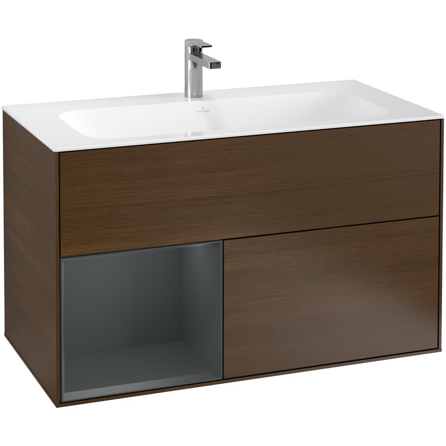 Wastafelonderkast Finion 996x591x498mm W.Veneer G030HGGN