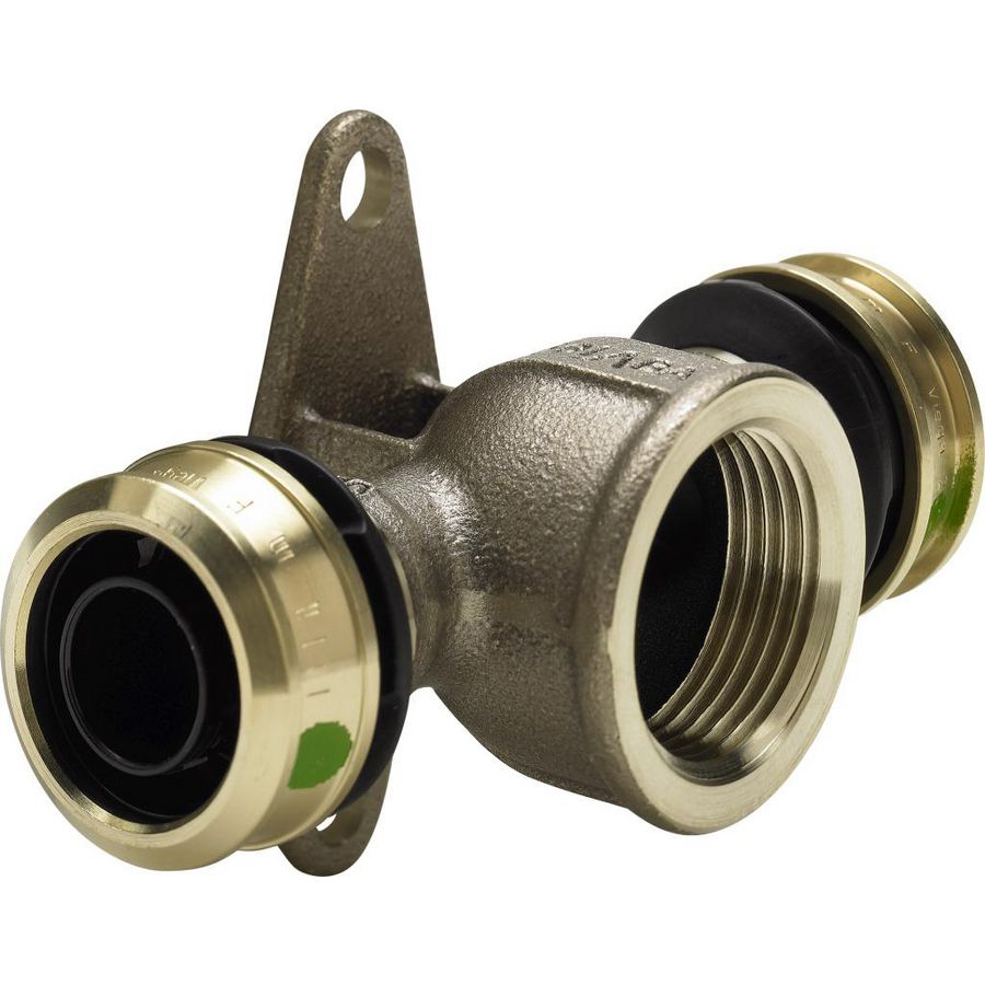 Muurplaat doorstromend pers RAXOFIX 20x3/4"bn.x20mm silicium brons 5325.8