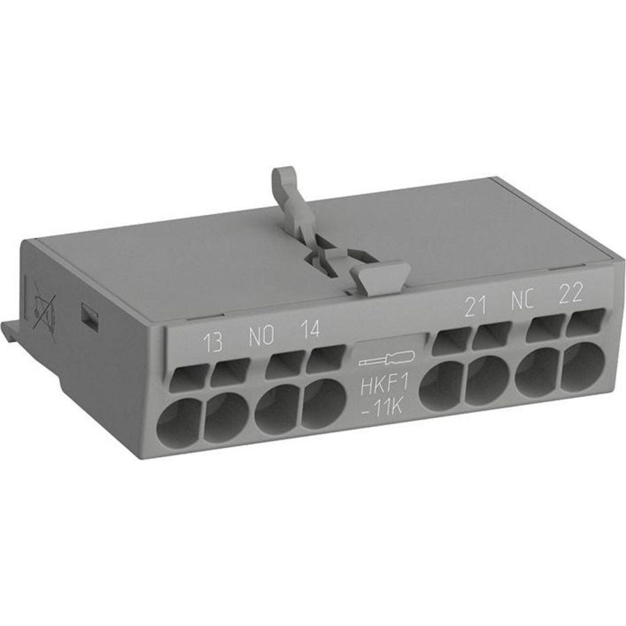 Hulpcontactt 1NO+1NC MS 116/132/165 frontmontage Push-in