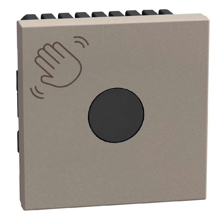 Light Now contactloze wisselschakelaar - 2 modules - stone