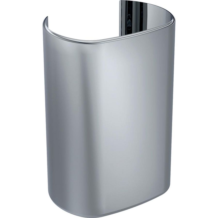 Sifonkap / designafdekking geborsteld rvs ONE