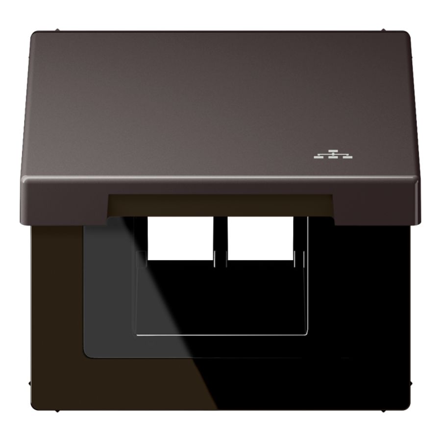 Klapdeksel LS-Dark met symb Lader
