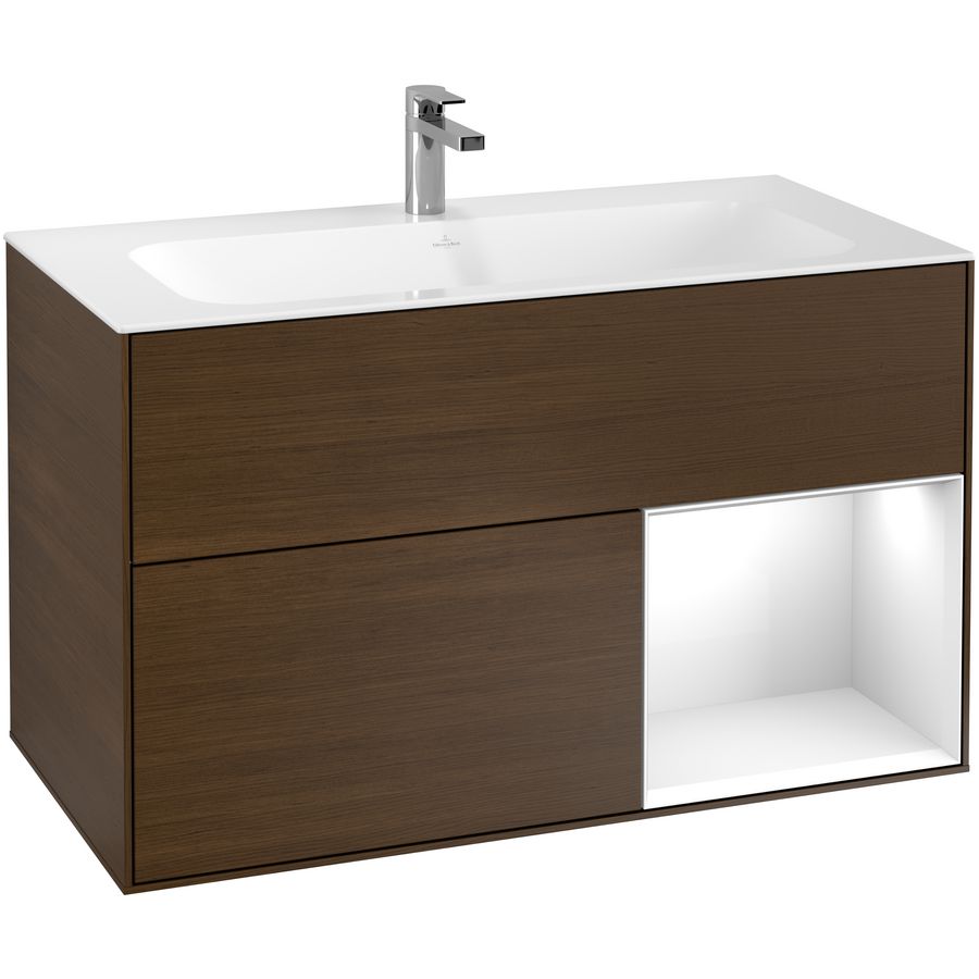 Wastafelonderkast Finion 996x591x498mm W.Veneer G040GFGN