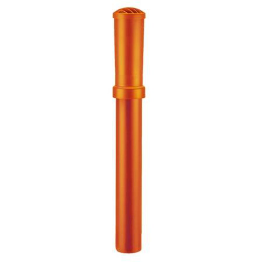 Rioolontluchting PP ø110mm L=950mm terracotta excl. pan en schaal