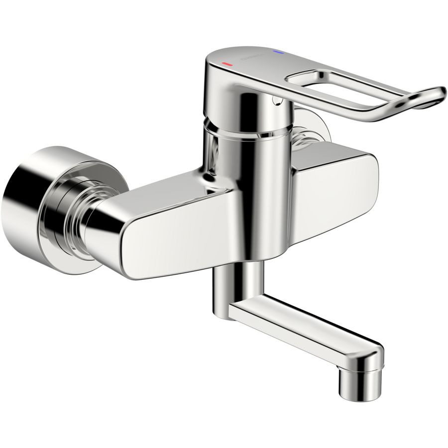 Wandmkr draaib uitl spr177mm lang beugel hendel HANSACLINICA