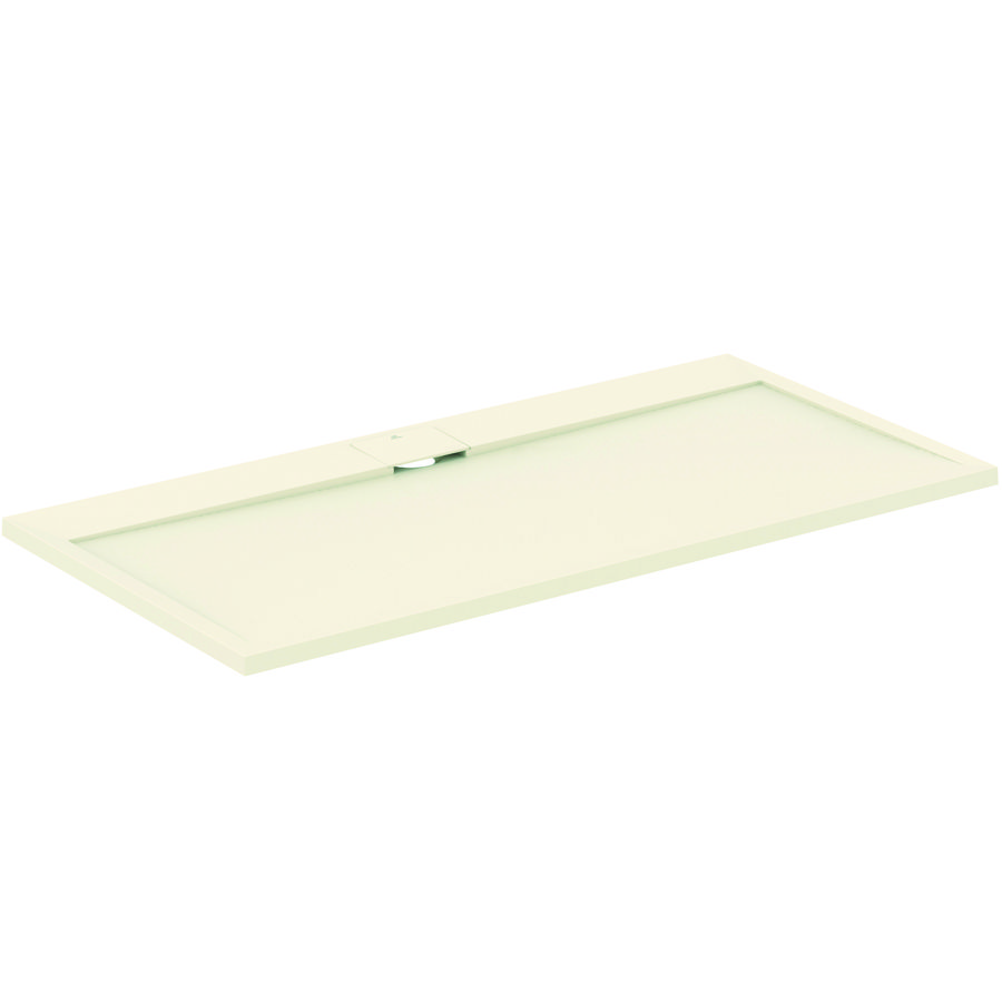 Douchebak I.LIFE ultra flat solid composiet 160x80cm rechthoekig zandbeige