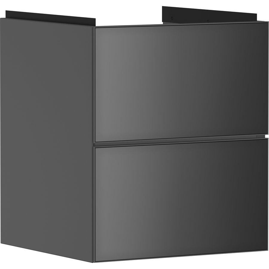 Onderkast Slate Matt Grey / front metallic slate grey 480x475mm 2x la tbv fontein Xevolos E 54174770