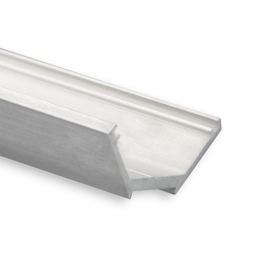 Hoek profiel NL10 L=2mtr. geanodiseerd LED strips max. 10mm