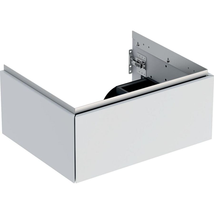 Wastafelonderkast 1 lade 60cm mat wit ONE