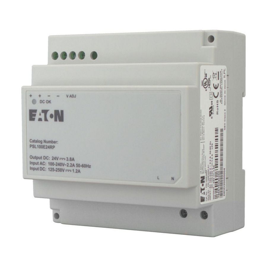 Voeding pri. 90 - 264VAC sec. 24VDC 100W 3,8A