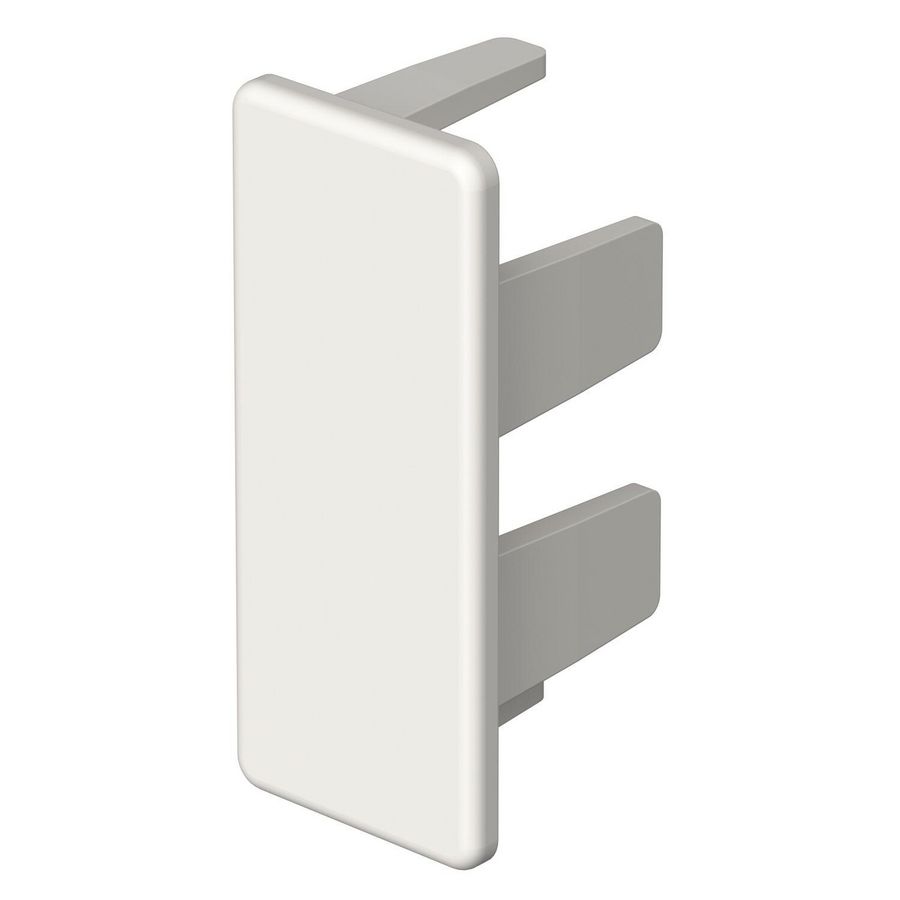 Eindstuk 15x40mm polyvinylchlorid puur wit VVE=10