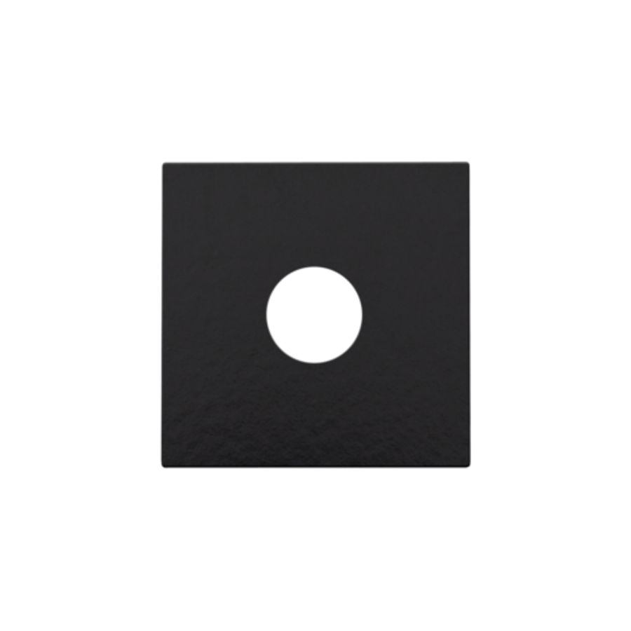 Afwerkingsset voor enkelvoudige coaxaansluiting voor tv