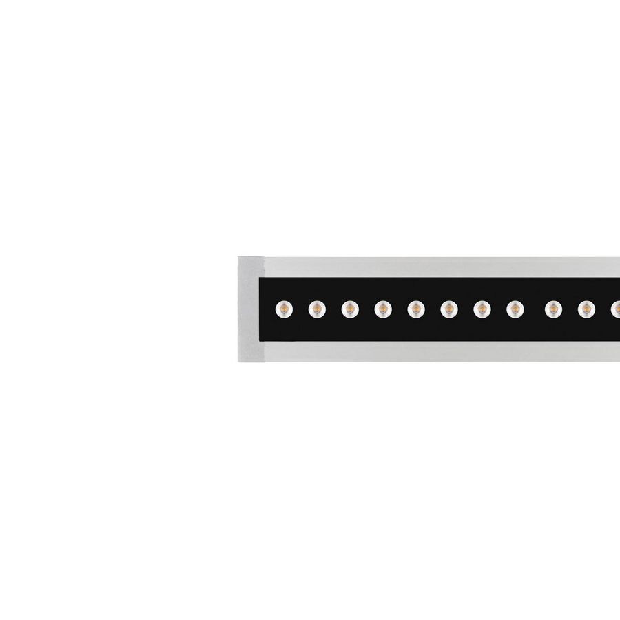 LED-Linear inbouwarmatuur 3000K 20.5W statisch elliptische O