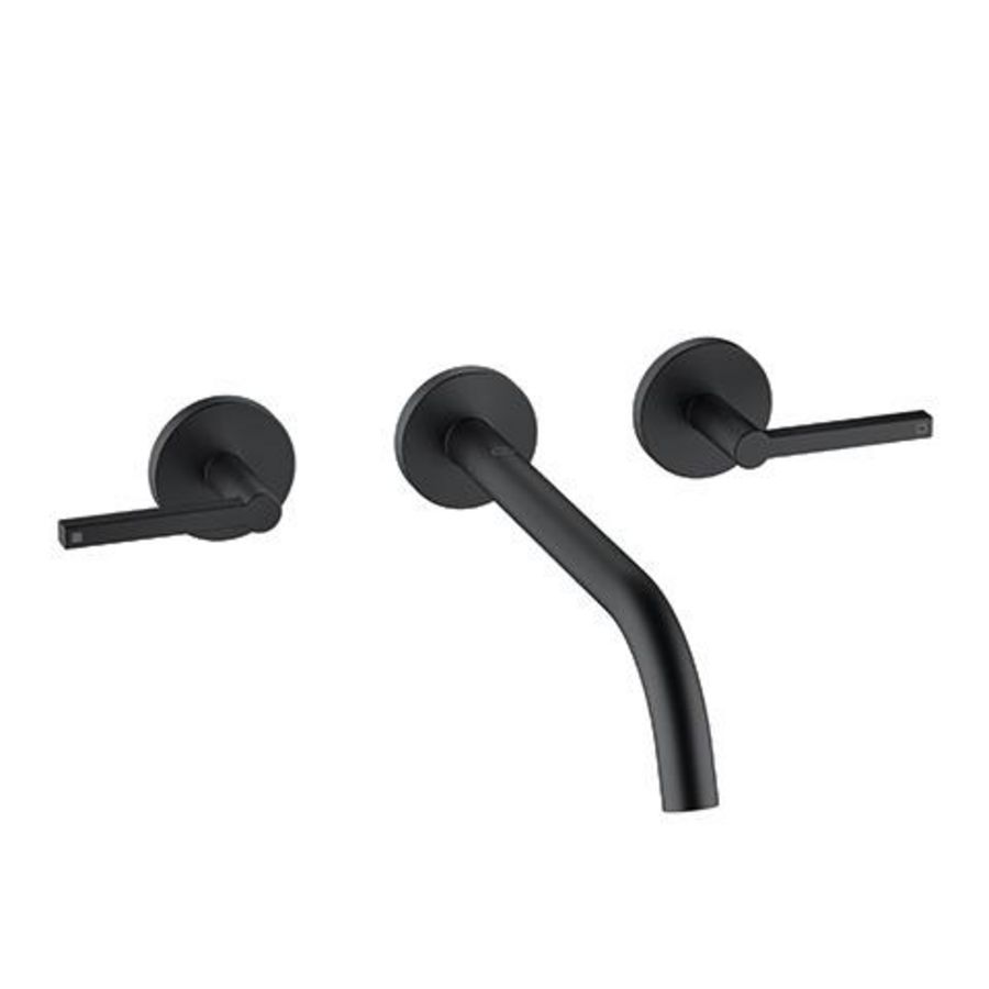 Nova fonte watafel mengkraan puristic mat zwart 201463915