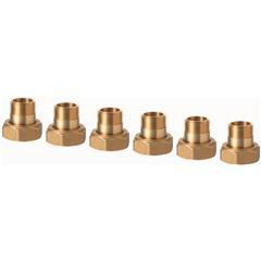 Koppeling ALN15.206B/1 6-weg mPICV DZR m. CW602N DN20