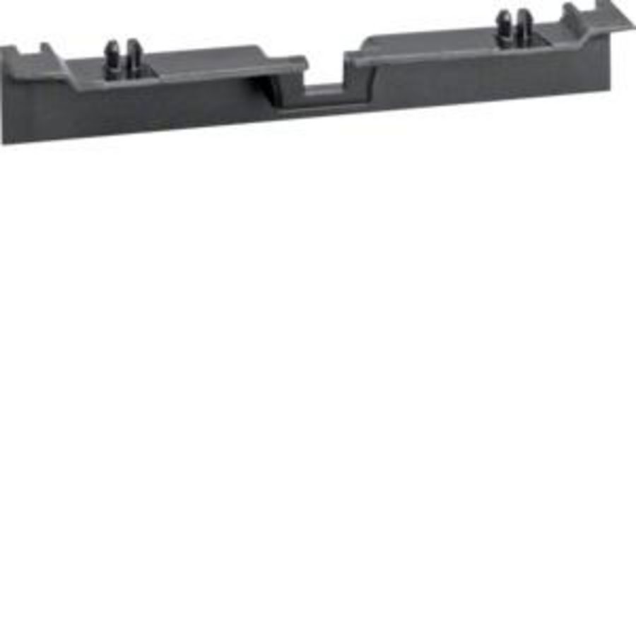 Plintpasstuk voor outlet voor goot 55mm SL zwart
