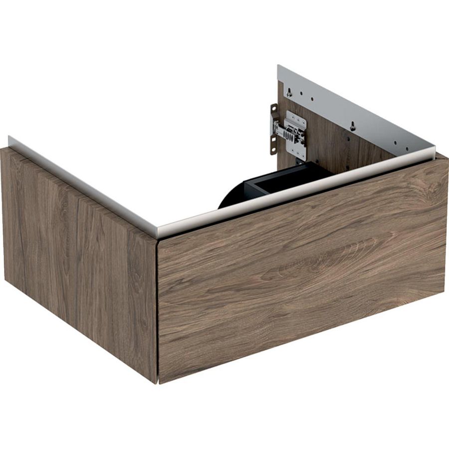 Wastafelonderkast 1x la 60cm noten hickory ONE