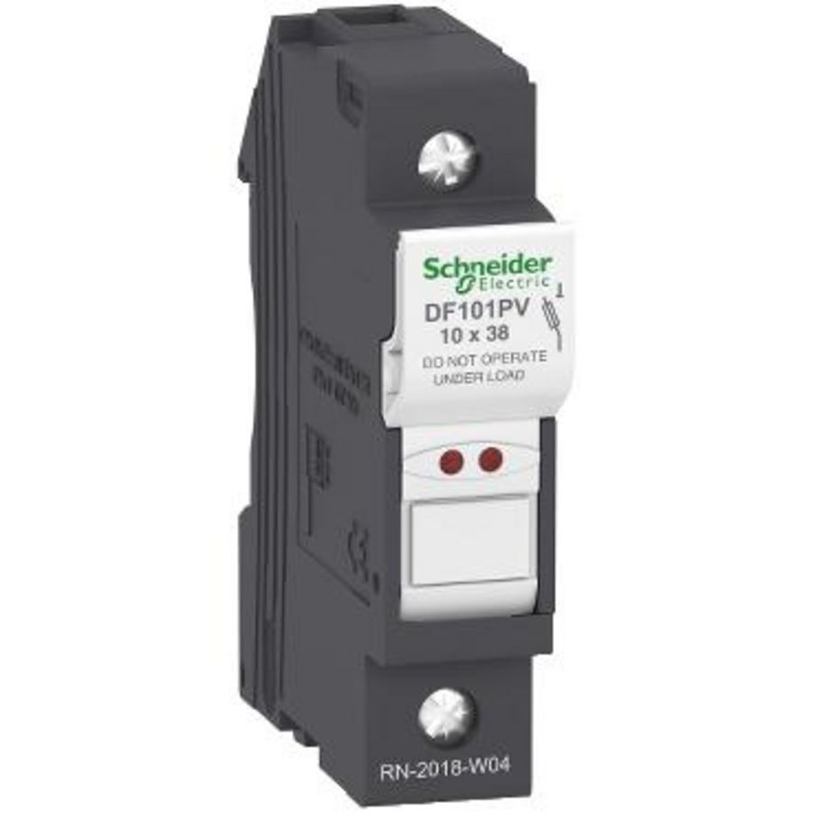 Zekeringhouder Fotovoltaisch 1P -32A Zek.maat 10x38 VVE=12
