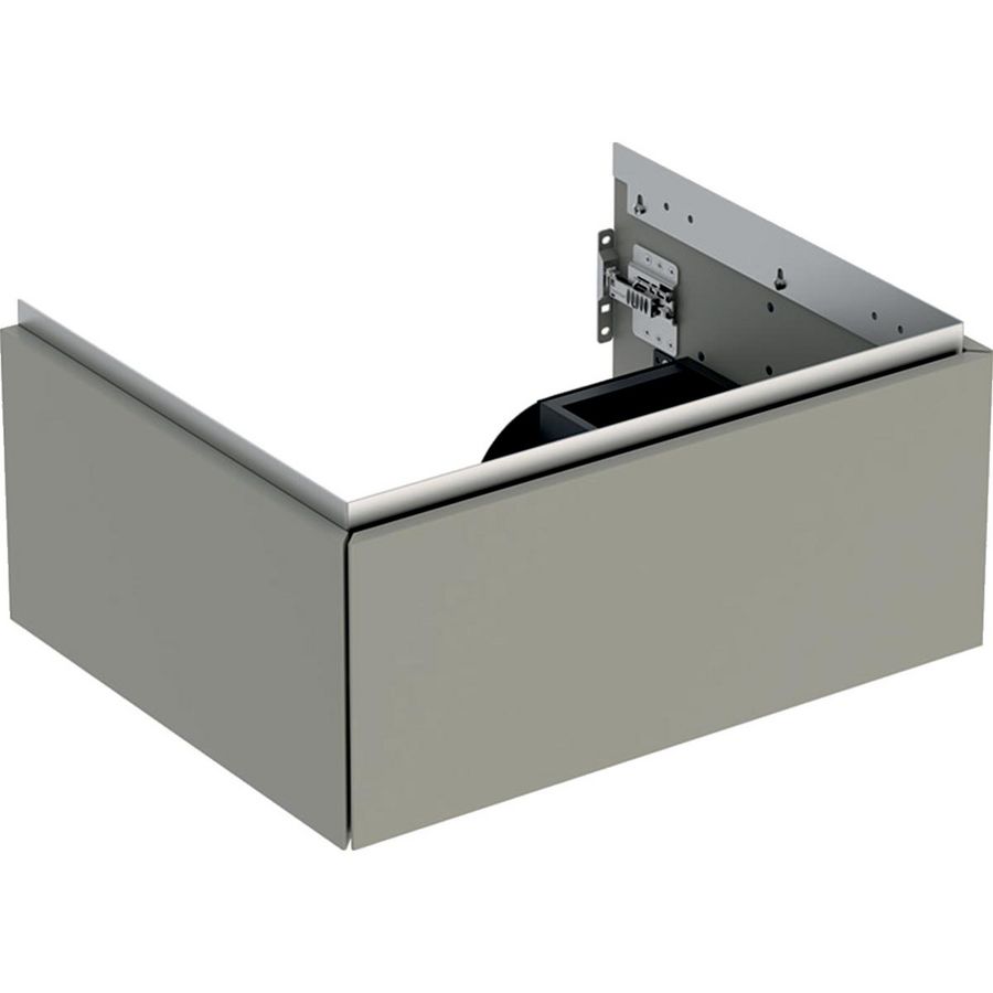 Wastafelonderkast 1x la 60cm greige mat ONE