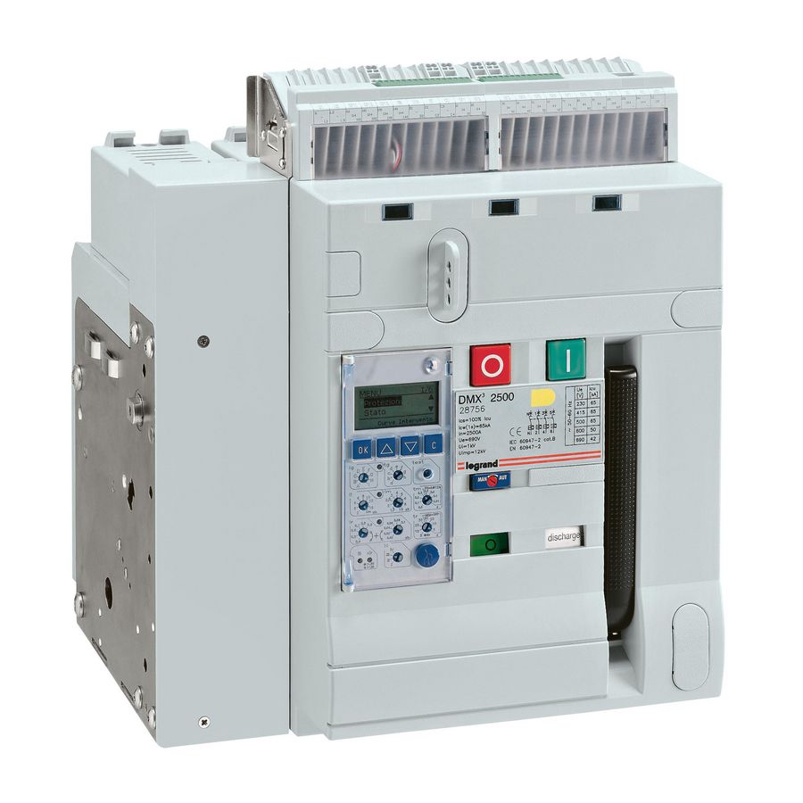 Automaat DMX3 -H 4-polig 1250A vaste versie 65 kA