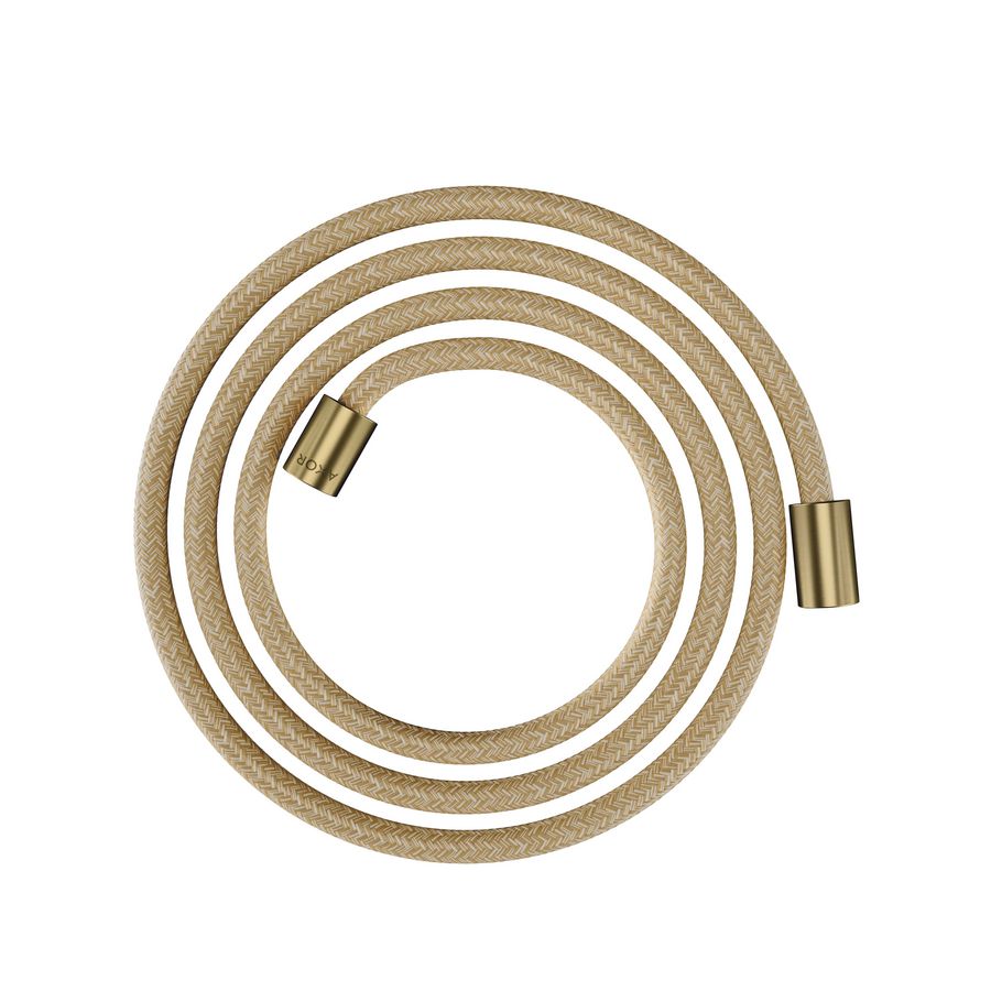 AXOR ShowerSolutions Textiel doucheslang 2 m met conische en cylindrische moer Brushed Brass 28291950