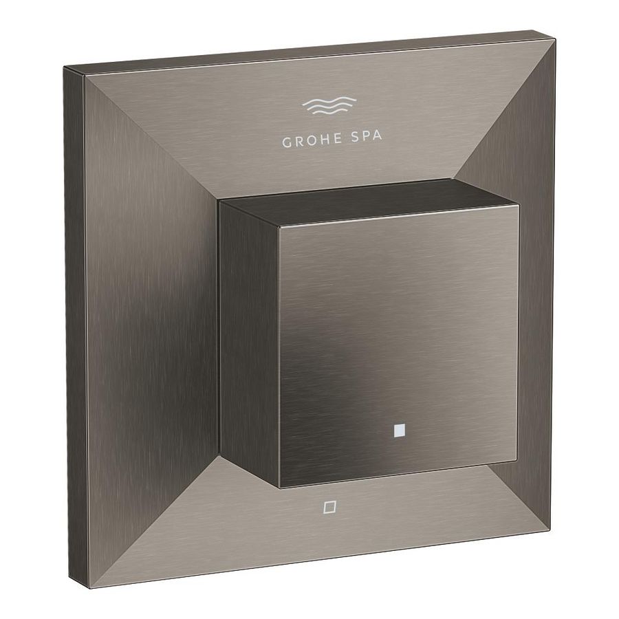 Afbouwdeel Allure brilliant stopkraan hard graphite geborsteld (mat donker grijs) (Spa colors coll.)