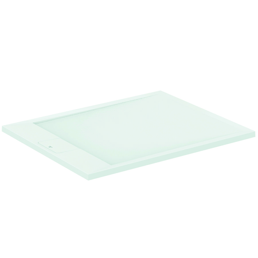 Douchebak I.LIFE ultra flat solid composiet 100x80cm rechthoekig wit