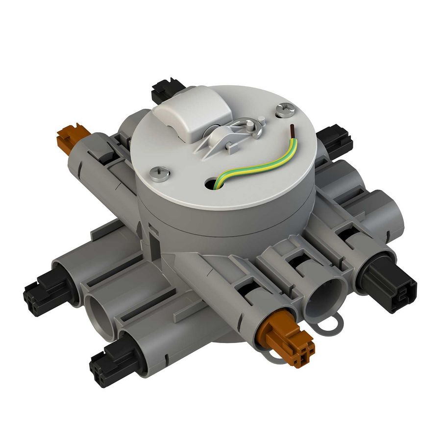 Stekerbare centraaldoos wisselschakeling CHS75-W4