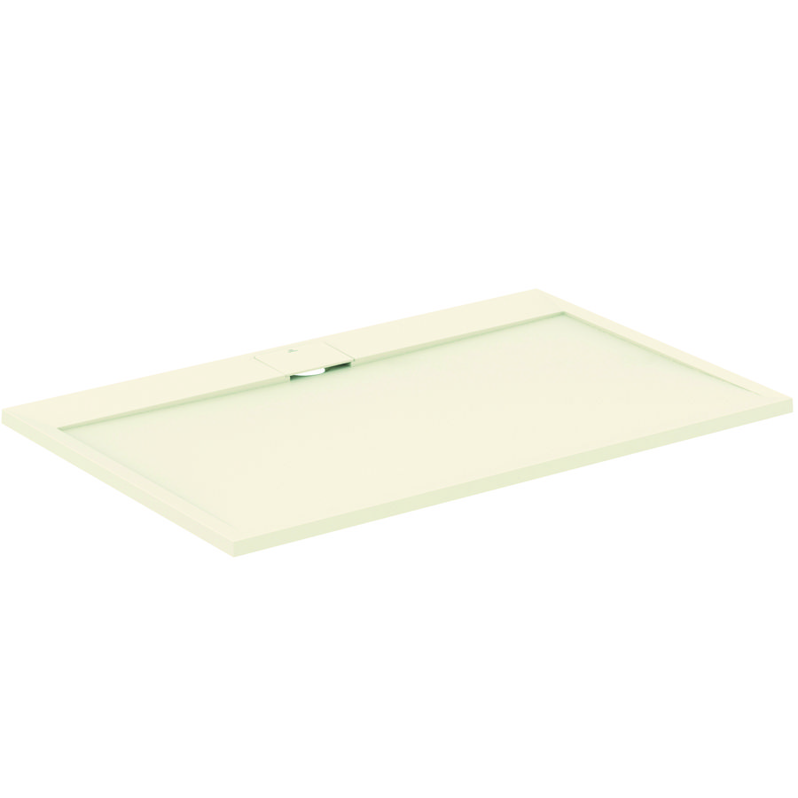 Douchebak I.LIFE ultra flat solid composiet 140x90cm rechthoekig zandbeige