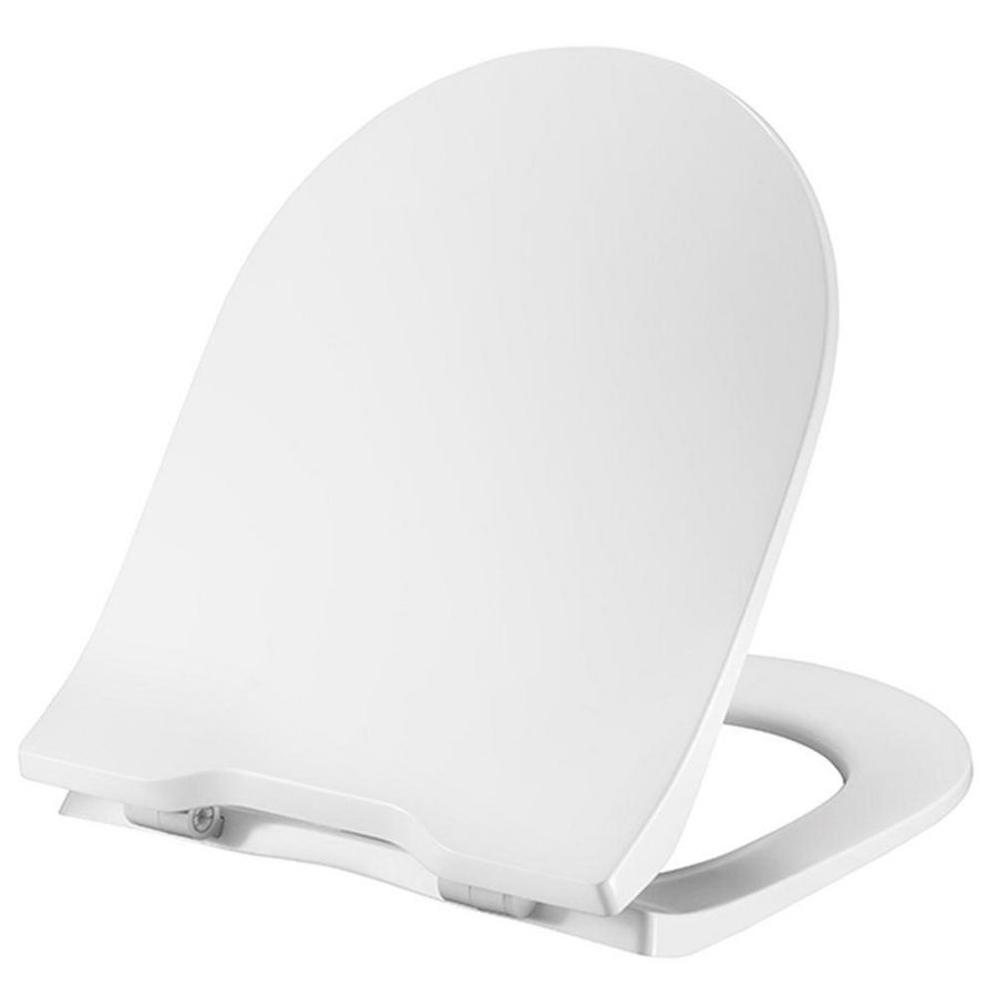 Closetzitting OBJECTA D PRO wit polygiene vast scharnier boutlengte 60mm DF7