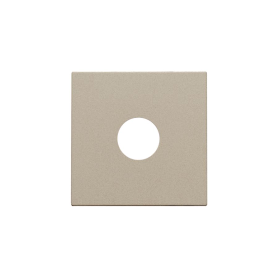 Afwerkingsset voor enkelvoudige coaxaansluiting voor tv