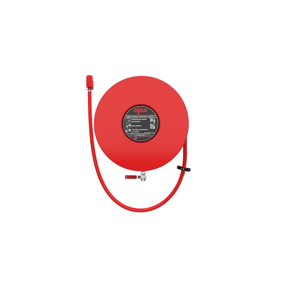 Brandslanghaspel 25mtr. EURO-M2 600-25-1" excl. montageset