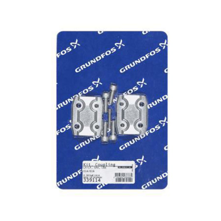 Koppeling set D14/D16 kompl.