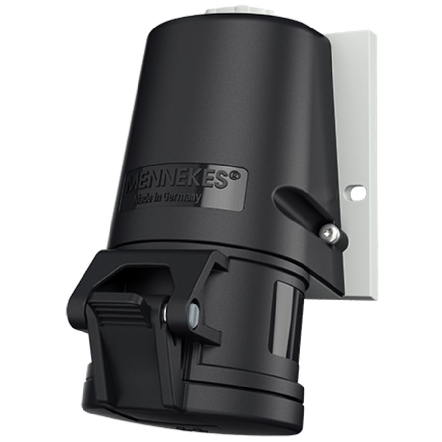 Wandcontactdoos 16A 4-polig  7H 500V IP44 TwinCONTACT