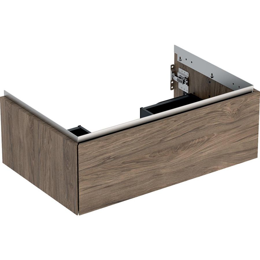 Wastafelonderkast 1x la 75cm noten hickory ONE
