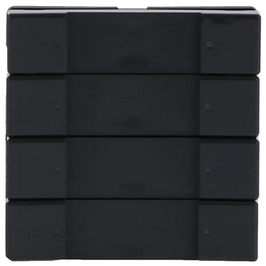 KNX sensor multifunct 4/8v f-antraciet (6127/02-81)