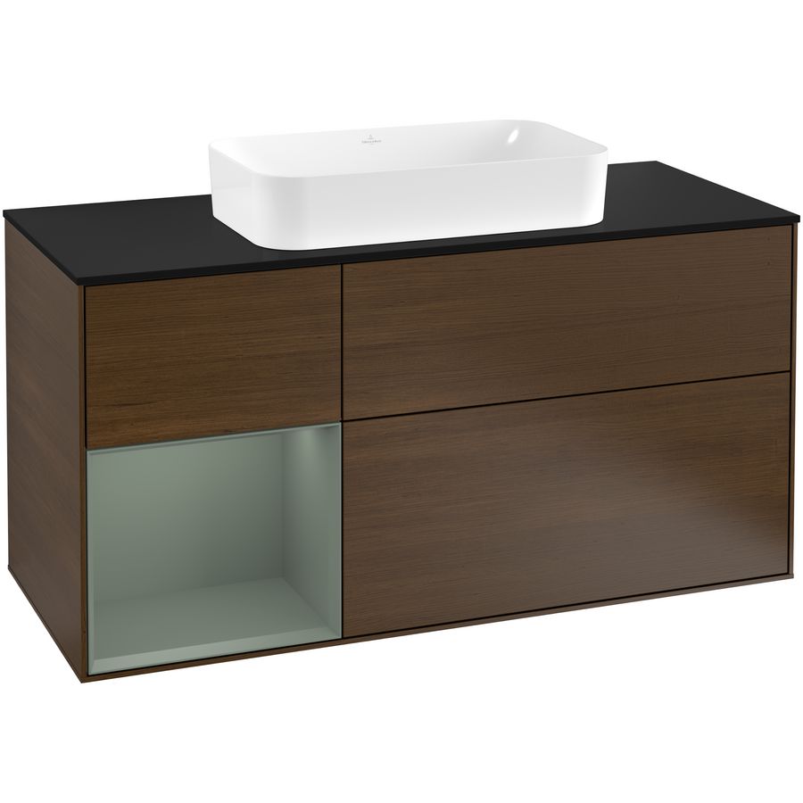 Wastafelonderkast Finion 1200x603x501mm W.Veneer G292GMGN