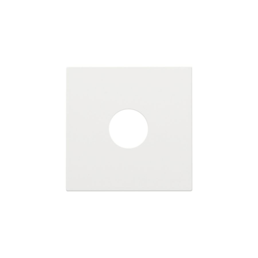 Afwerkingsset voor enkelvoudige coaxaansluiting voor tv