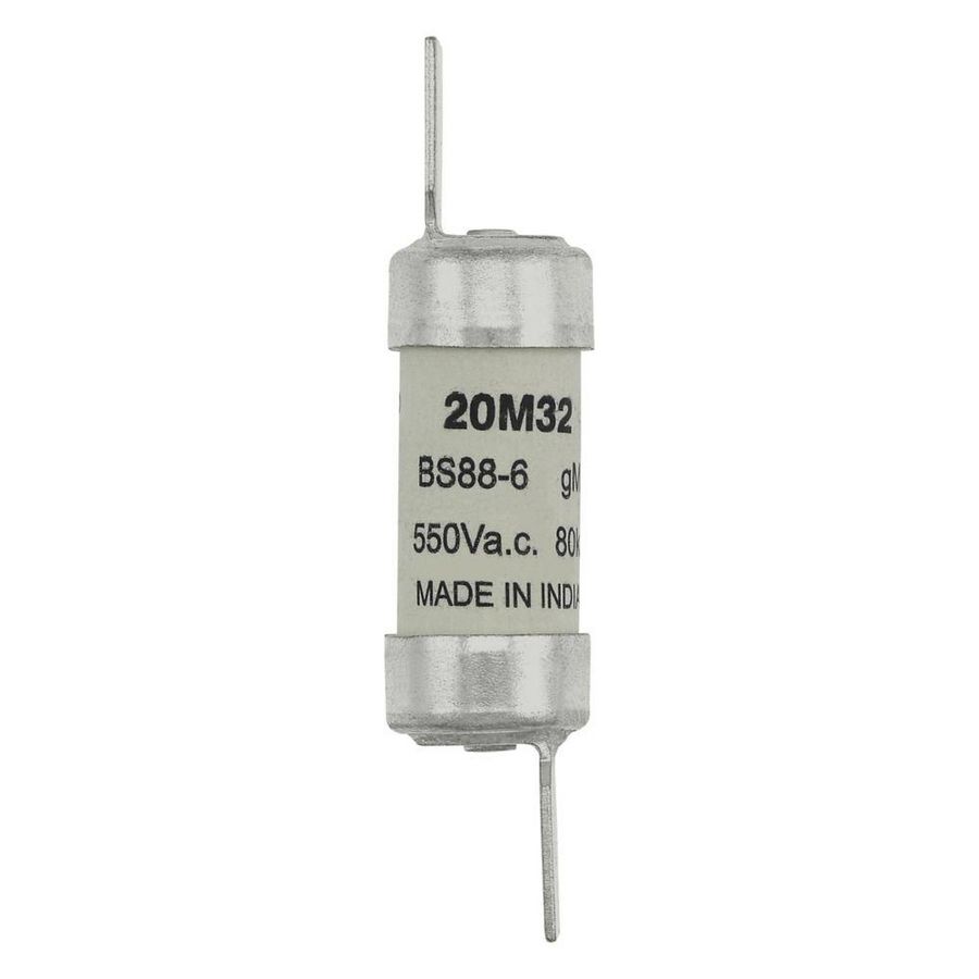 Zekering laagsp. 20A AC 550V BS88/F1 14x59 gM BS 2 VVE=20